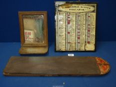 A Crowden's celebrated knife board,