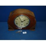 A Westminster chiming Mantle clock by Kemp Bros. Union St.