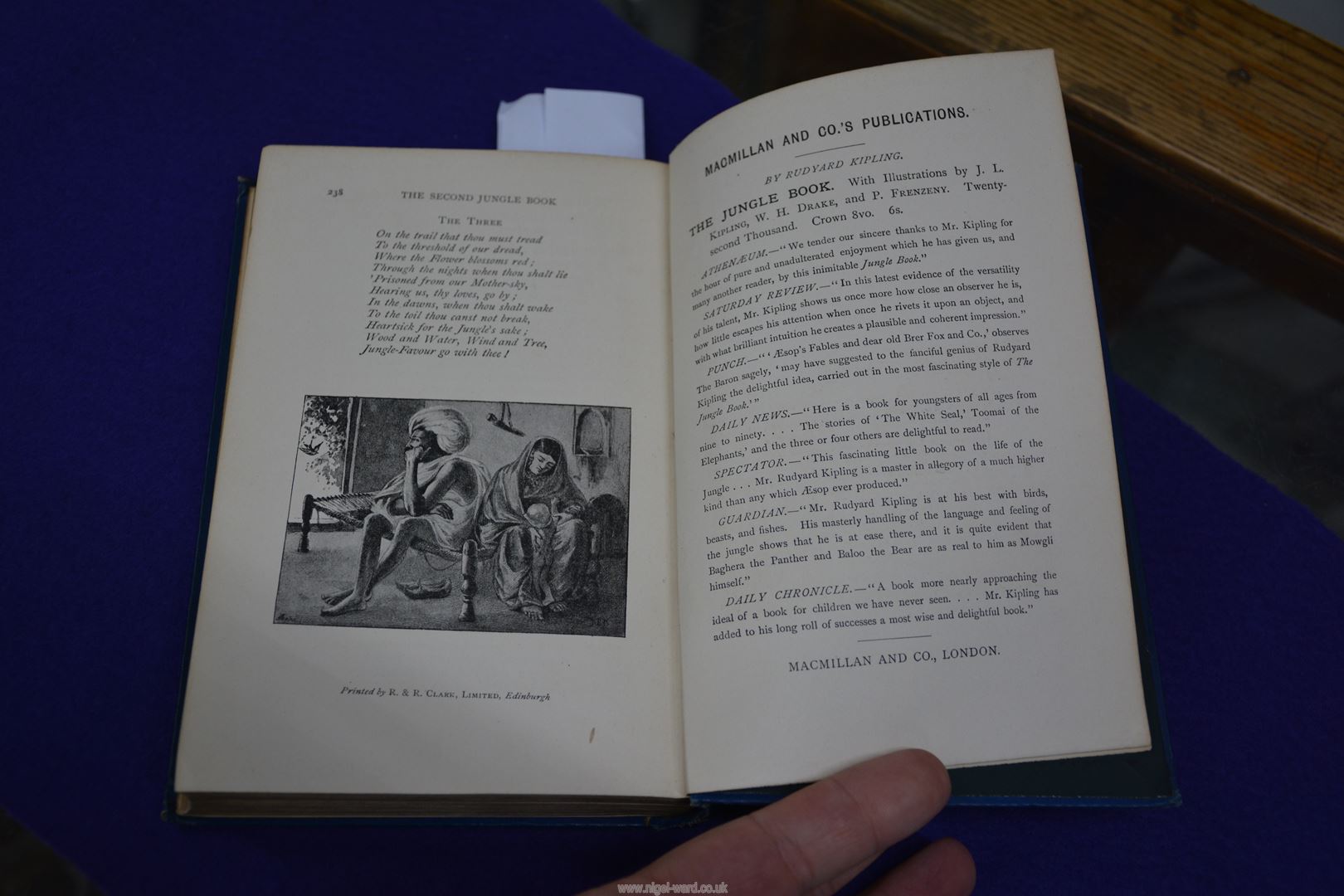 A first edition 1895 'The Second Jungle Book' by Rudyard Kipling. - Image 12 of 13