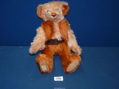 A Merrythought Limited Edition Teddy bear 'Fox Talbot' no: 80/80, 15'' tall.