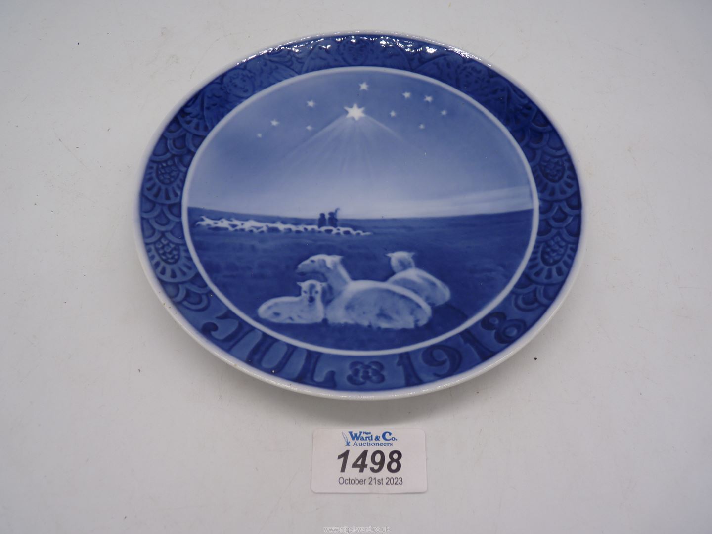 Four Royal Copenhagen Christmas plates and three Bing & Grondahl. - Image 10 of 11