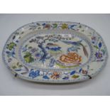 A Davenport meat platter, 1805-1820, 14" x 11".