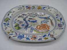 A Davenport meat platter, 1805-1820, 14" x 11".