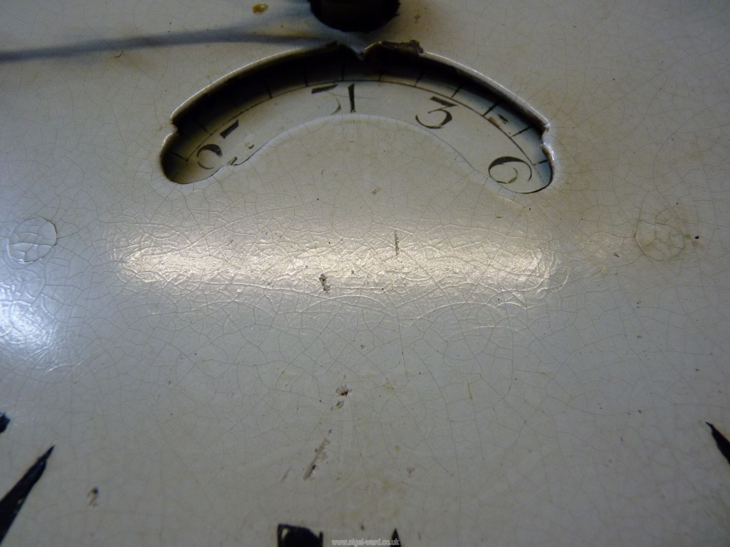 An Oak and Mahogany cased longcase / grandfather clock having light and dark-wood stringing, - Image 5 of 6