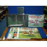 A 'Totopoly' - The Great Horse Racing Game and Table Skittles.