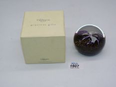 A Caithness paperweight (boxed).