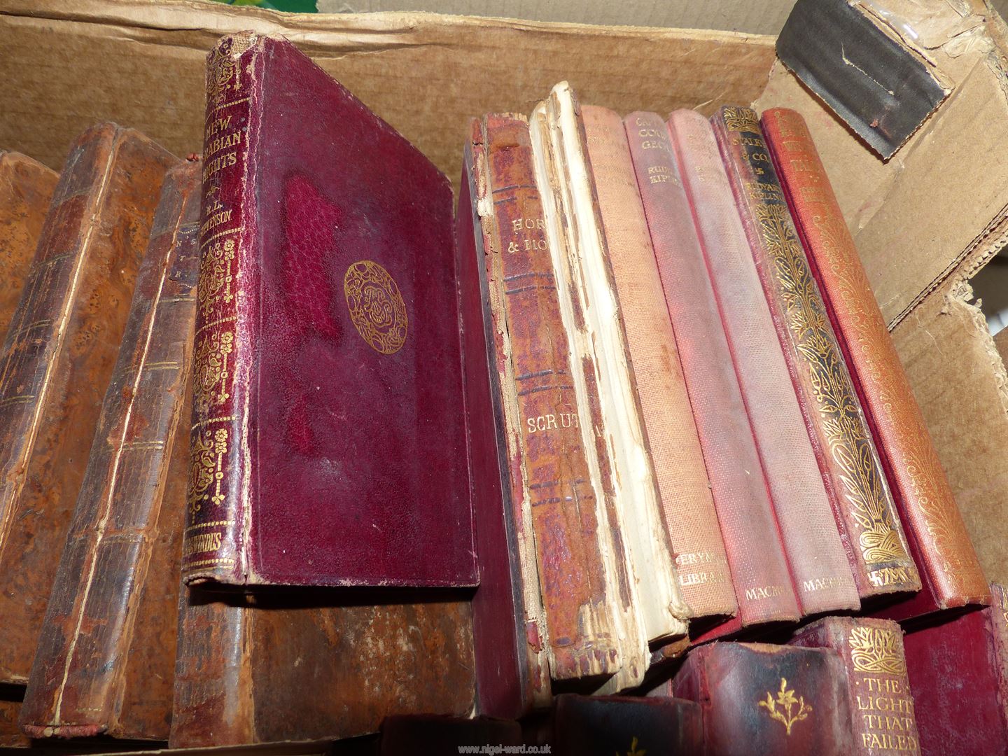 A quantity of Rudyard Kipling novels,The Ancient History By Mr Rollin 8 volumes, - Image 3 of 6