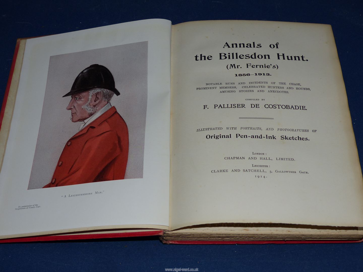 Three books including, Annuals of The Billesdon Hunt by F. - Image 14 of 14