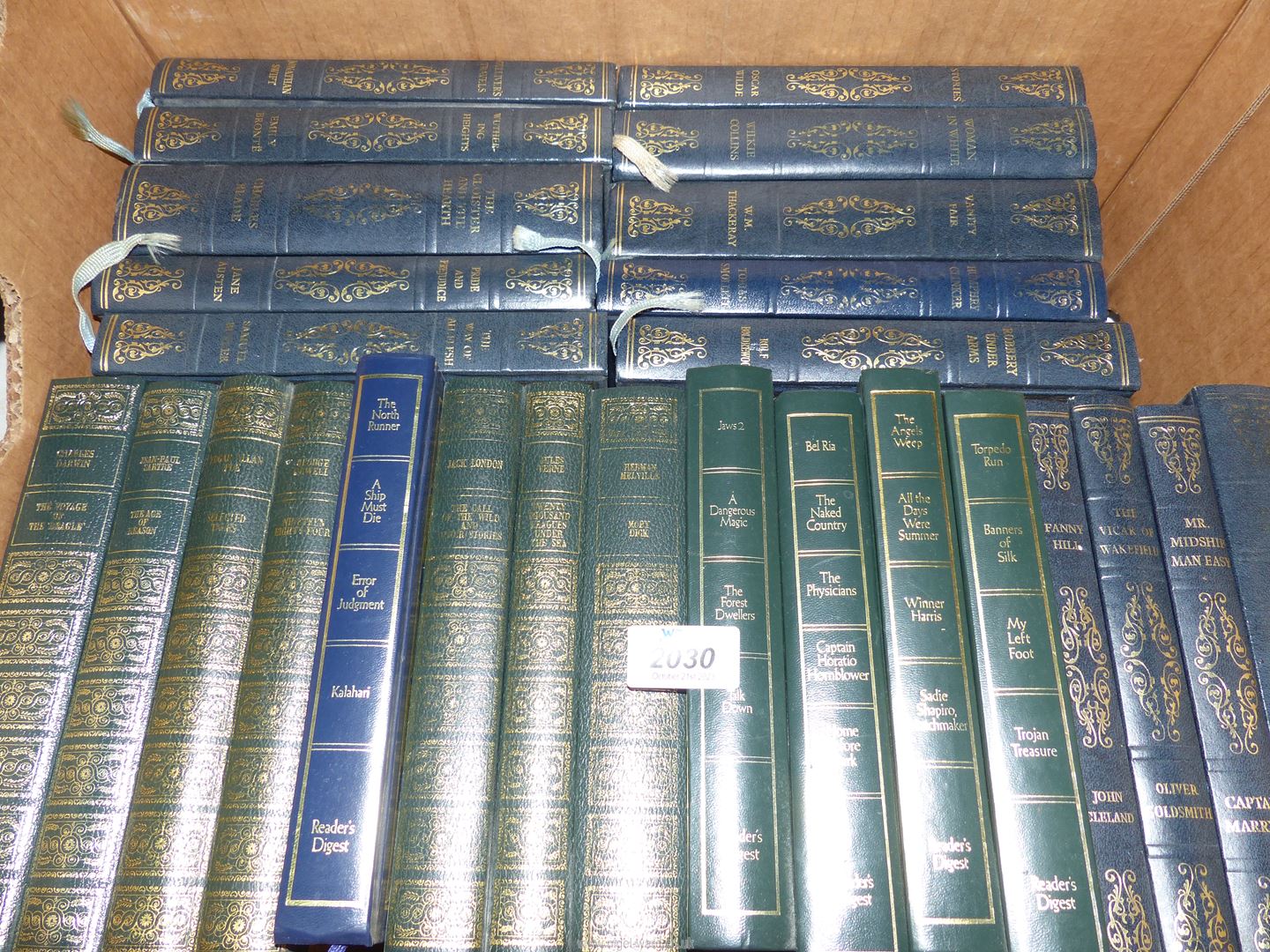 A quantity of Readers Digest and Heron Books to include Jane Austin, Oscar Wilde, etc.