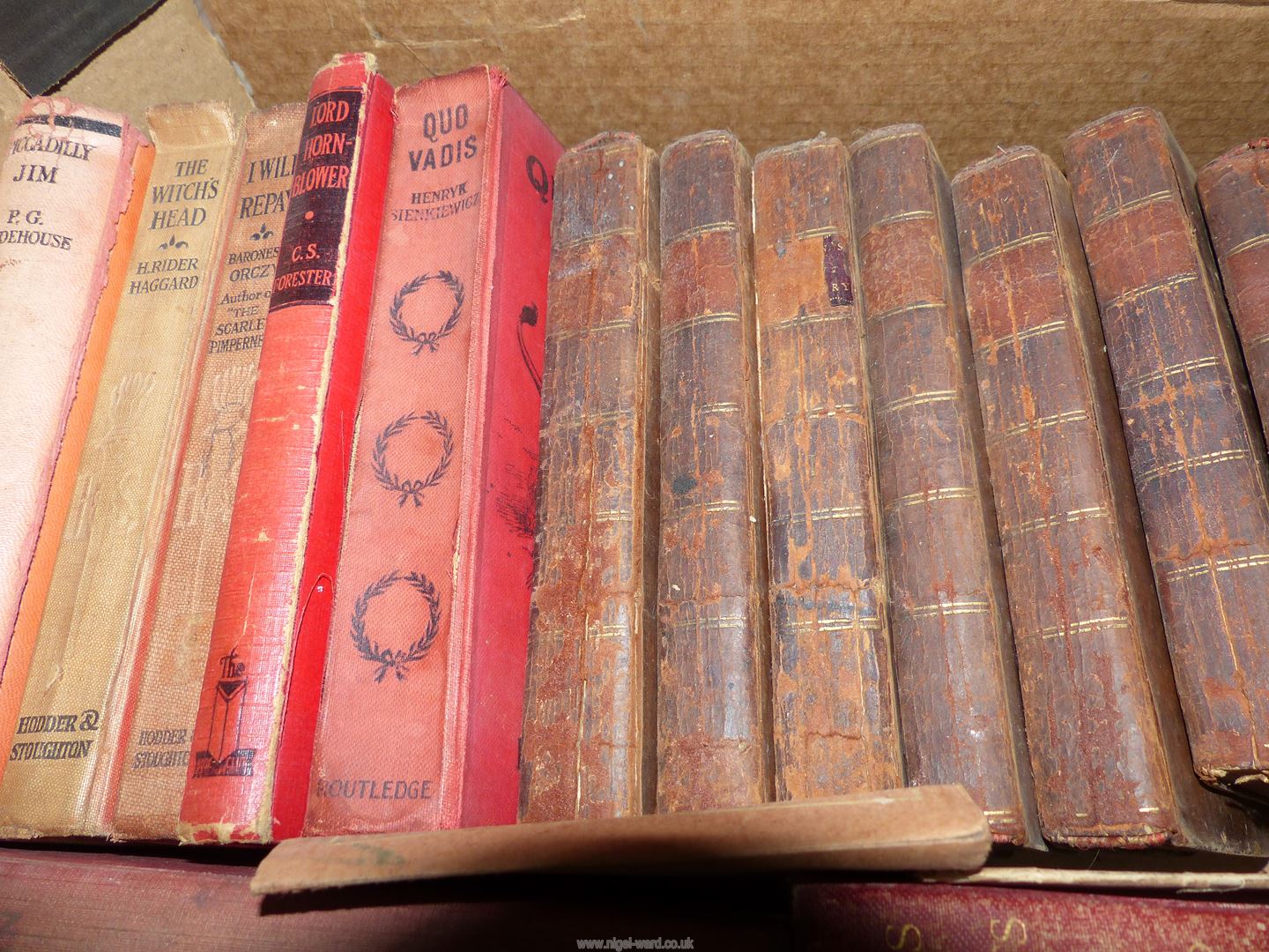 A quantity of Rudyard Kipling novels,The Ancient History By Mr Rollin 8 volumes, - Image 2 of 6