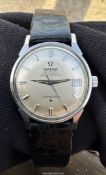 A 1967 Stainless Steel, Omega Automatic Chronometer Constellation gents calendar Watch,