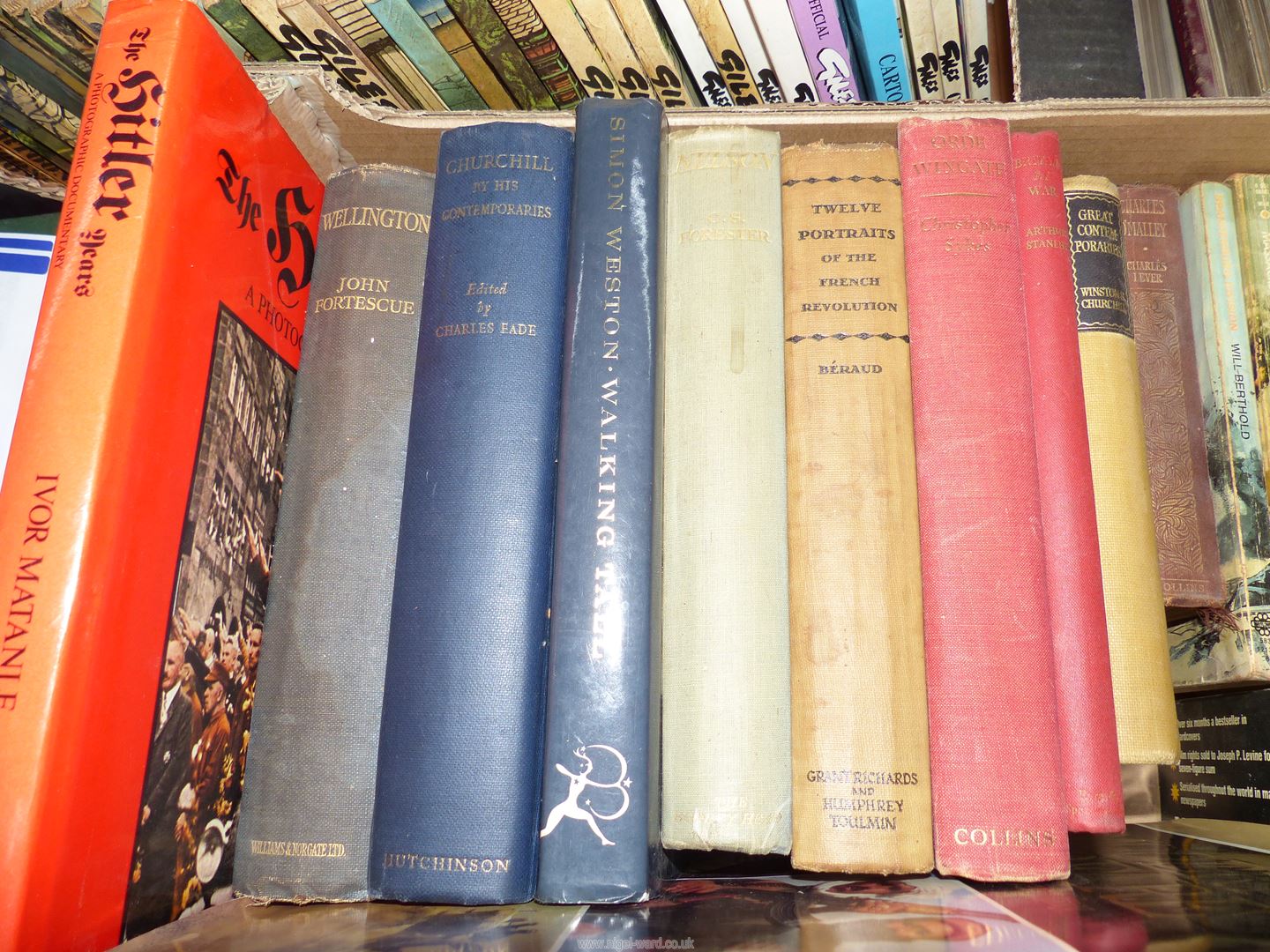 A quantity of War Books to include Orde Wingate, The Eagle has Landed, - Image 2 of 5