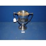 A Silver Trophy for 'Harewood End Agricultural Society' Challenge Cup for the 'Best Dairy Female in