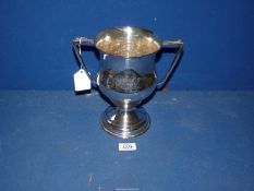 A Silver Trophy for 'Harewood End Agricultural Society' Challenge Cup for the 'Best Dairy Female in