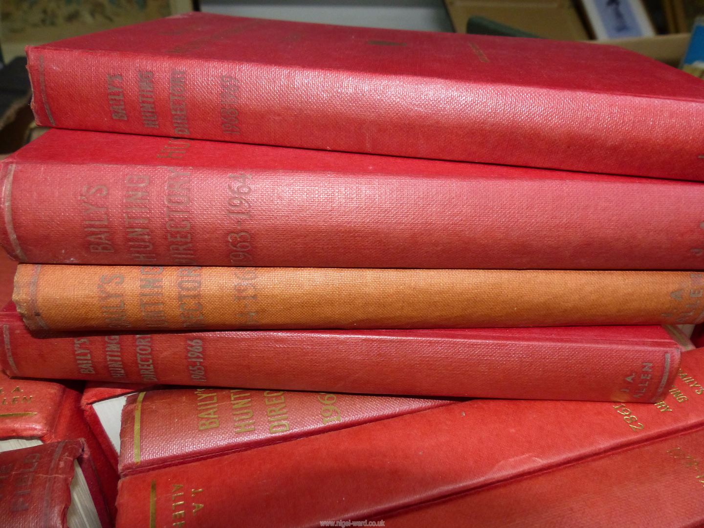 31 Volumes of Baily's Hunting Directory dating from 1956 onwards. - Image 6 of 7