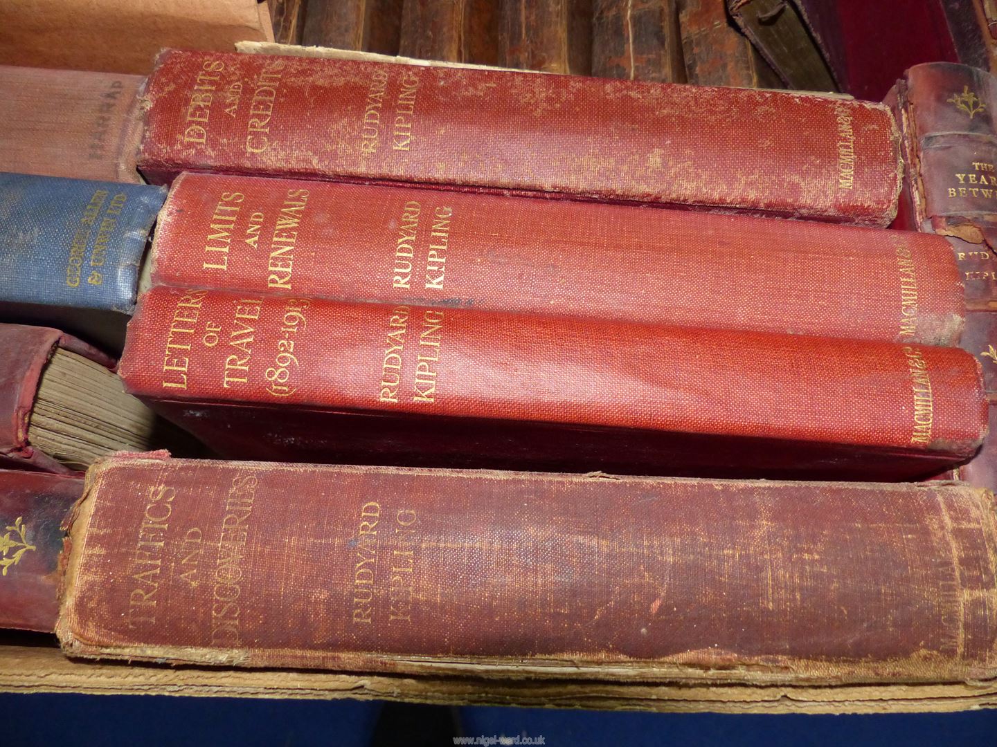 A quantity of Rudyard Kipling novels,The Ancient History By Mr Rollin 8 volumes, - Image 5 of 6