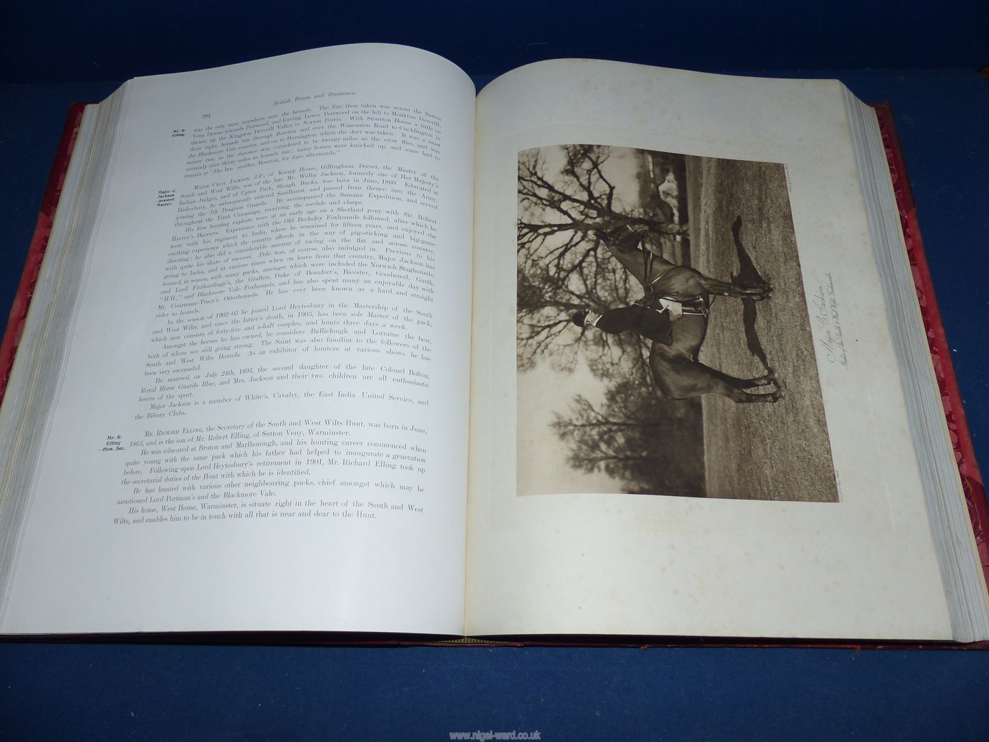 Two volumes of British Hunts and Huntsman, to include England N.E. - Image 5 of 10