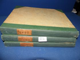 Three volumes of 'The Field' Jan-April, May-August, Sept-Dec,