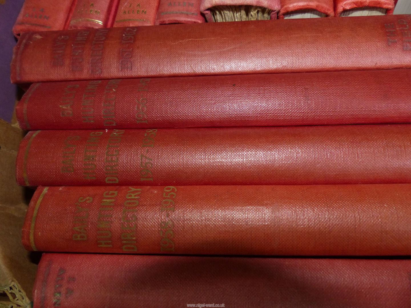 31 Volumes of Baily's Hunting Directory dating from 1956 onwards. - Image 2 of 7