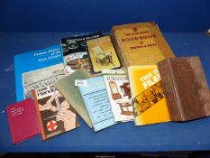 A quantity of books to include, Home Doctor's Handbook, This is Filey, etc.