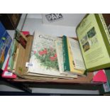 A quantity of Gardening books, Good Plant guide, a Little Light Weeding, etc.