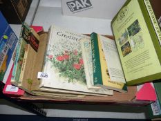 A quantity of Gardening books, Good Plant guide, a Little Light Weeding, etc.