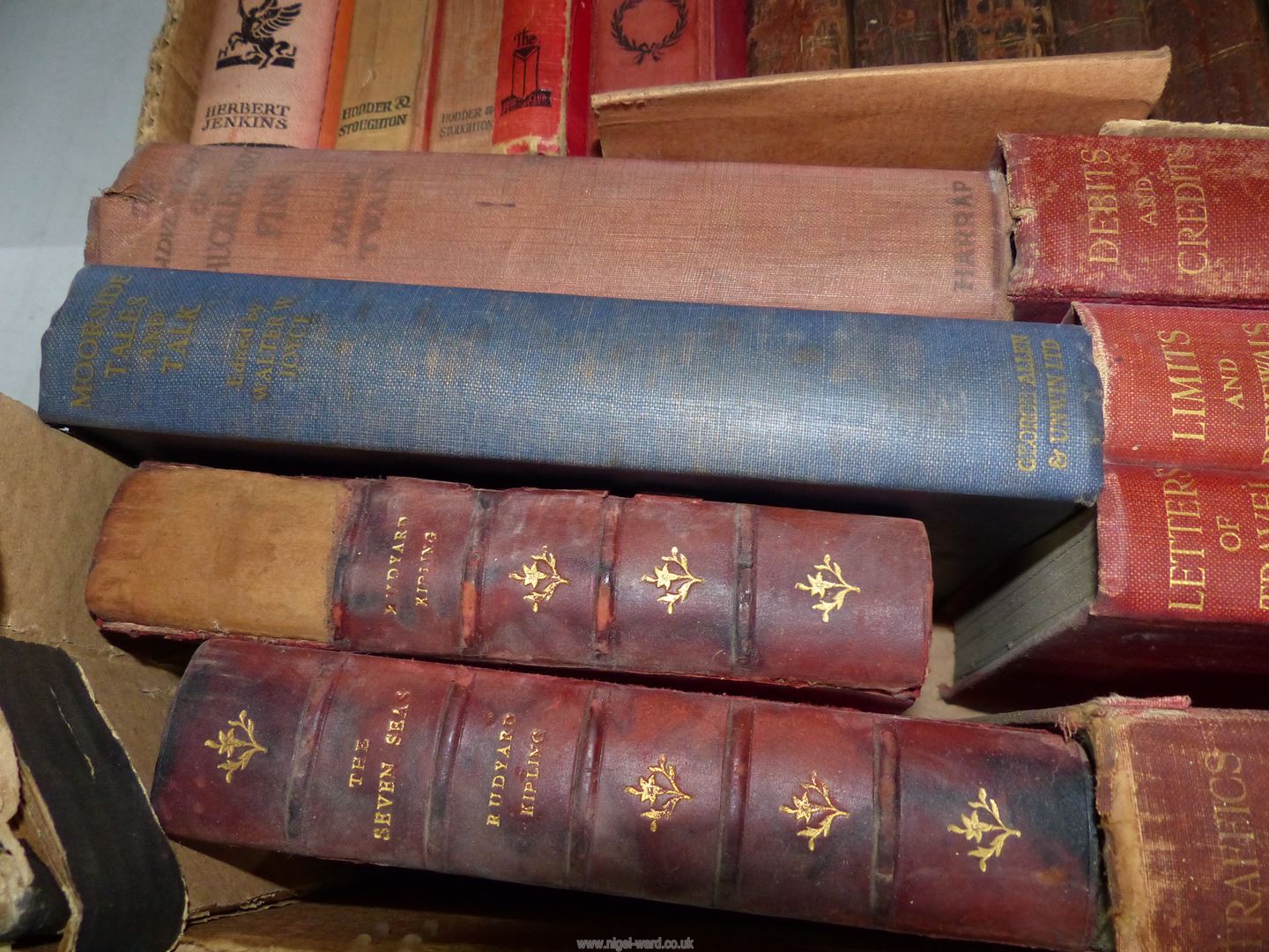 A quantity of Rudyard Kipling novels,The Ancient History By Mr Rollin 8 volumes, - Image 6 of 6