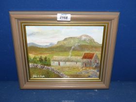 A framed oil on board signed lower left John H. Boyle, title verso 'Allergy West Co. Donegal'.