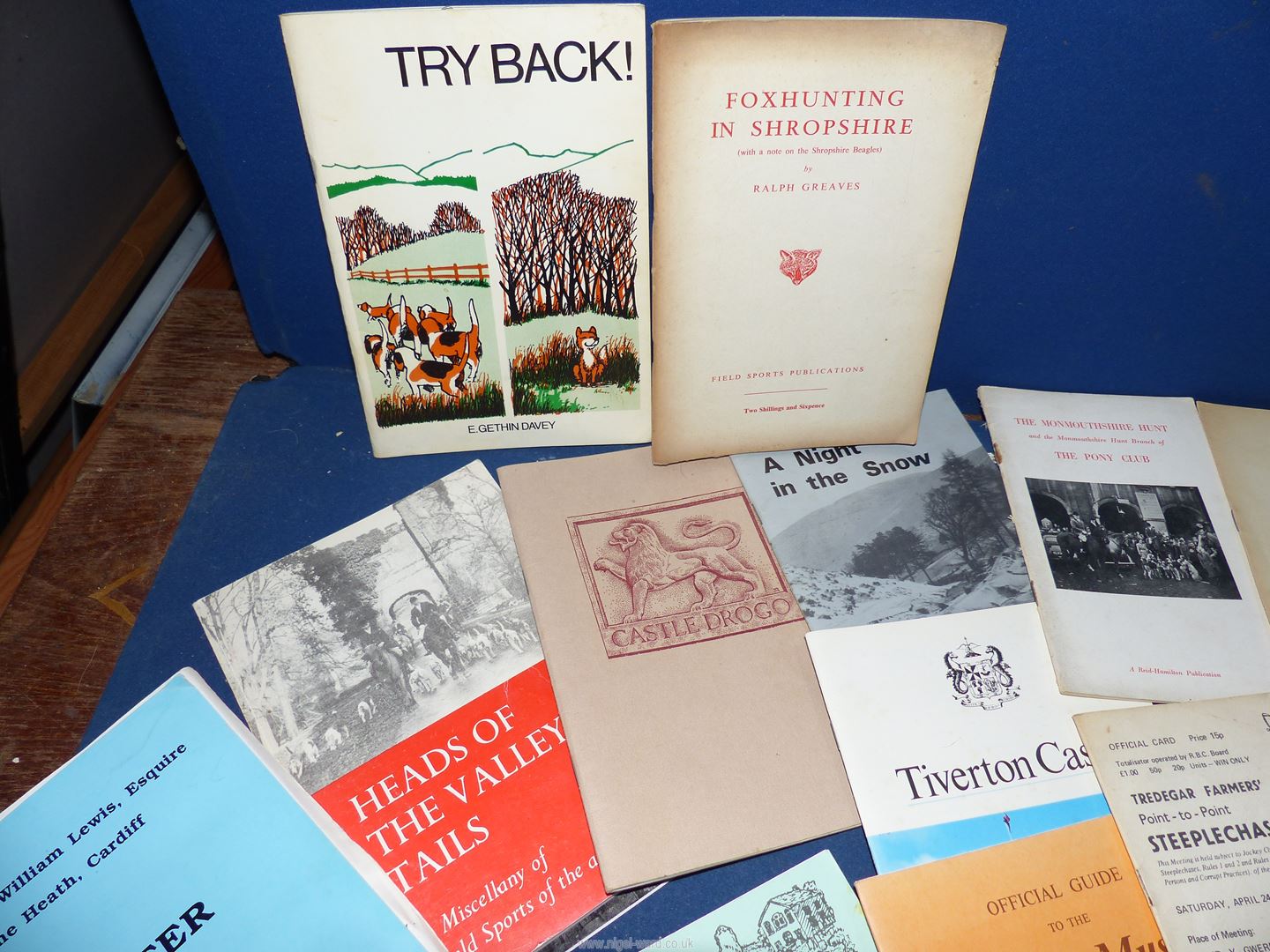 A quantity of Welsh Hunting related reading material, etc. - Image 2 of 7