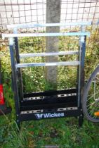 A Wickes adjustable trestle.