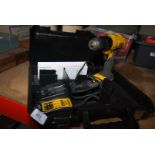 18 volt cordless drill with charger.