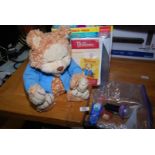 A T.J.Bearytale playskool talking bear and accessories.