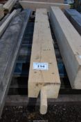 One length of Oak - 7½" x 62" x 77" long.