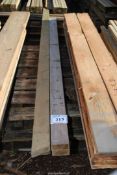 Four lengths of softwood - 4" x 1¾" x 85" - 116" long.