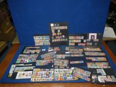 A quantity of stock cards of Commonwealth stamps for Africa.