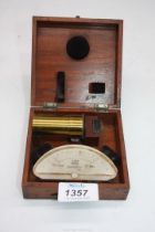 A Mahogany cased Carl Zeiss Jena Abbe's Apertometer.