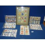 Six sets of Players cigarette cards including Ship's Figureheads,