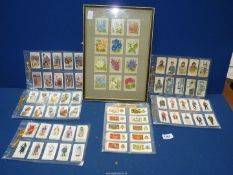 Six sets of Players cigarette cards including Ship's Figureheads,