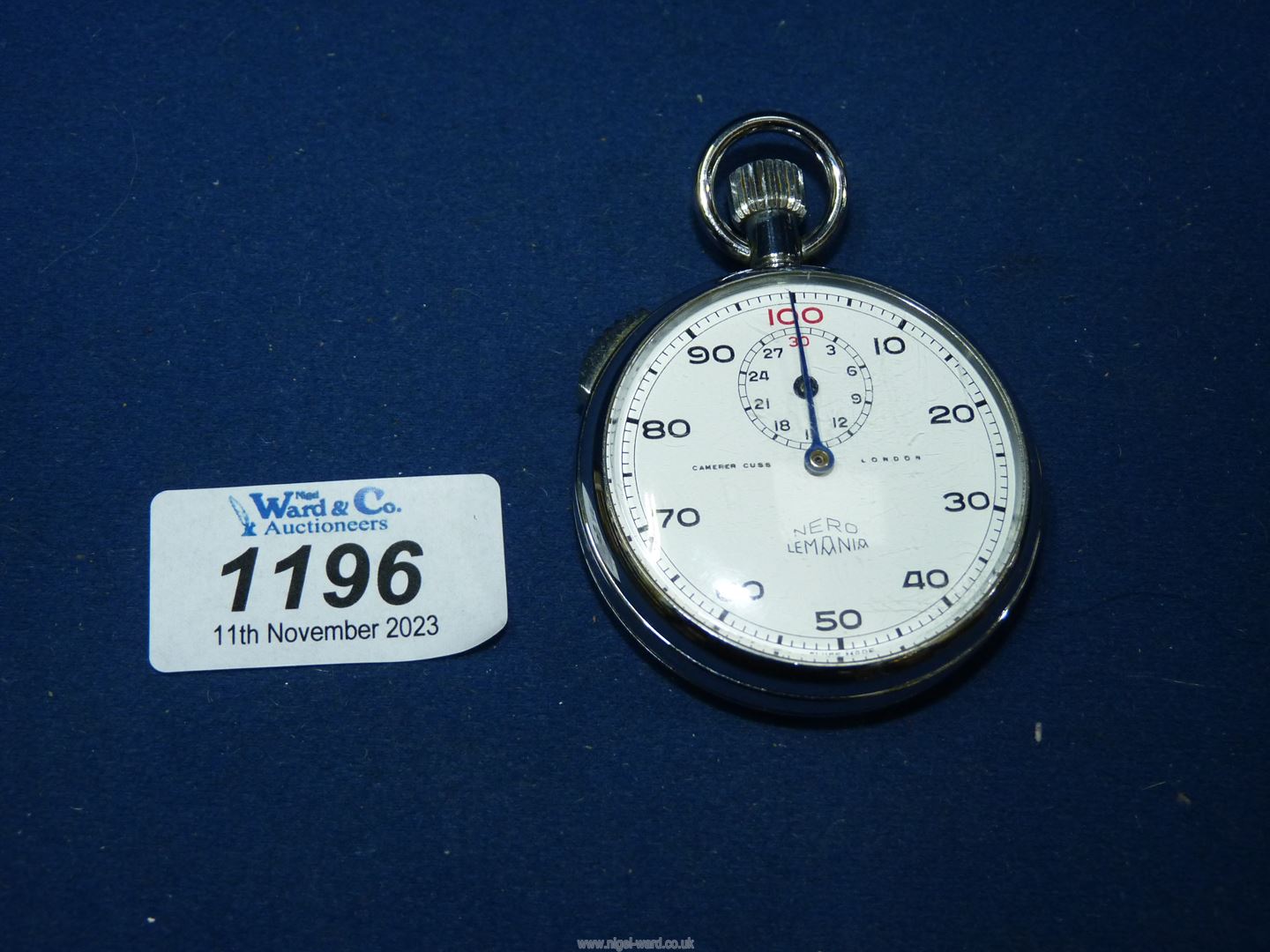 A Nero Lemania stopwatch. - Image 3 of 4