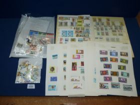 A quantity of Chanel Islands/Isle of Man stamp collection in stockbook,