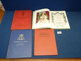 Four books on Royalty including 1951 'HRH The Princess Margaret,