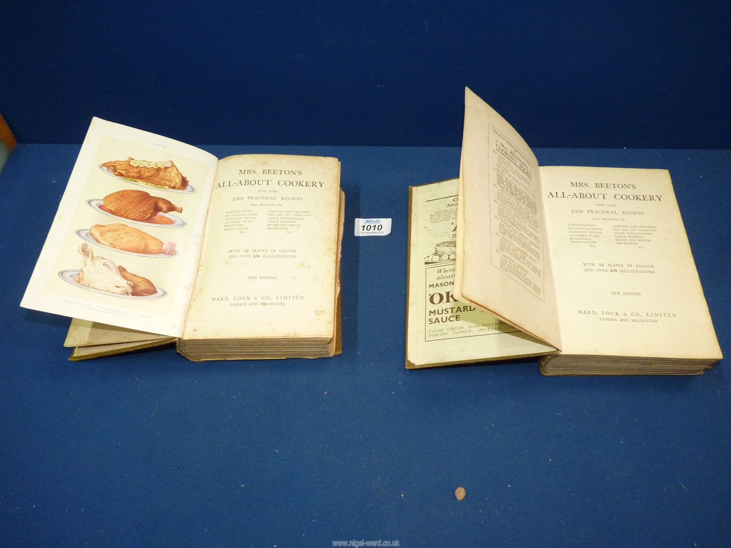 Two 'Mrs Beeton's All-About Cookery' books. - Image 2 of 2