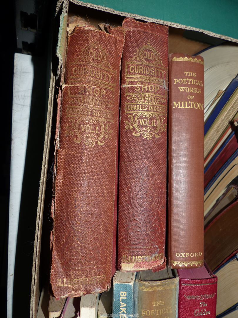 Two boxes of assorted Literature/language books including compendiums of rose/poems, - Image 6 of 7