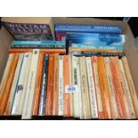 A box of books, mostly Penguin and mostly paperbacks to include; Stan Barstow, William Trevor, etc.