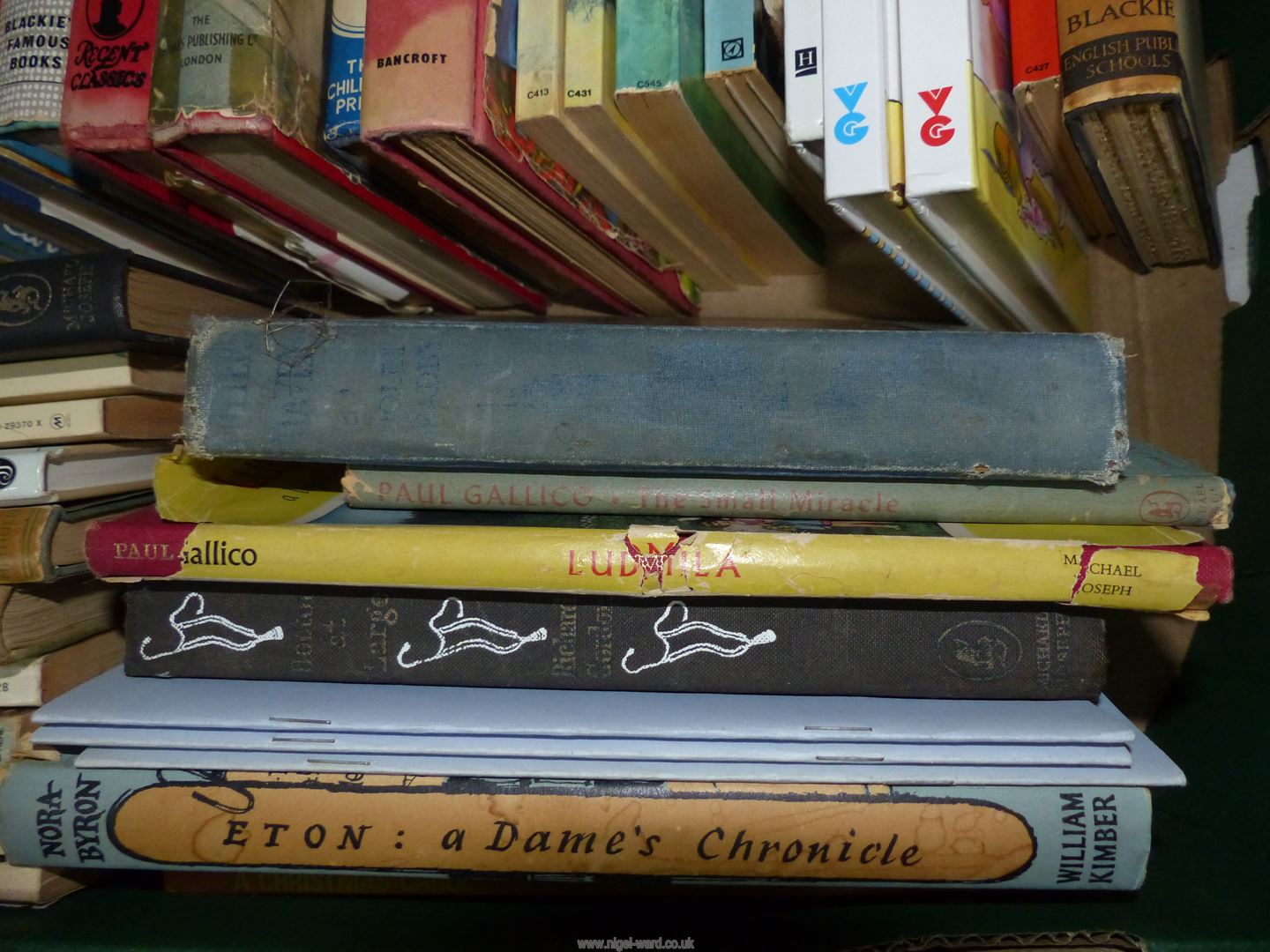 Three boxes of assorted Novels, many vintage/first editions, authors/books to include Dostoyersky, - Image 8 of 12