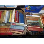 Three boxes of assorted Novels, many vintage/first editions, authors/books to include Dostoyersky,