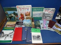 A quantity of books on local interest to include; West of the Wye,