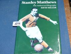 A Stanley Mathews The Authorized Biography by David Milles, published 1989,