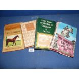 Four books to include; Jump for Joy by Pat Smythe, Fox Hunters in Pictures by H.M.