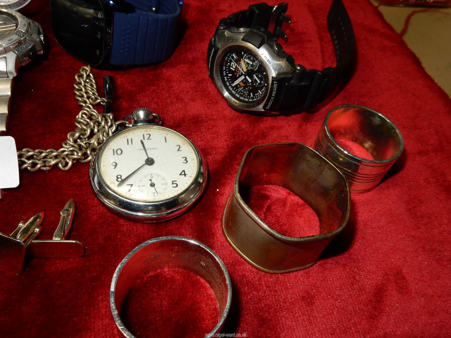 A quantity of wristwatches and watch faces including Sekonda, Casio, - Image 4 of 5